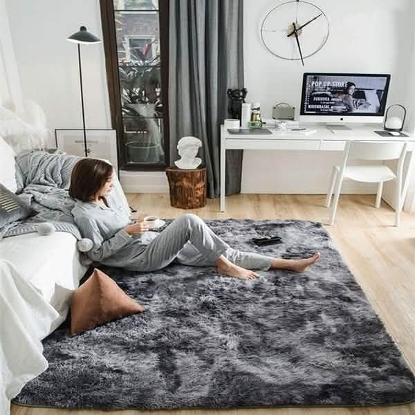 Superweiche Batik-Kunst Teppichboden Schlafzimmer Matte