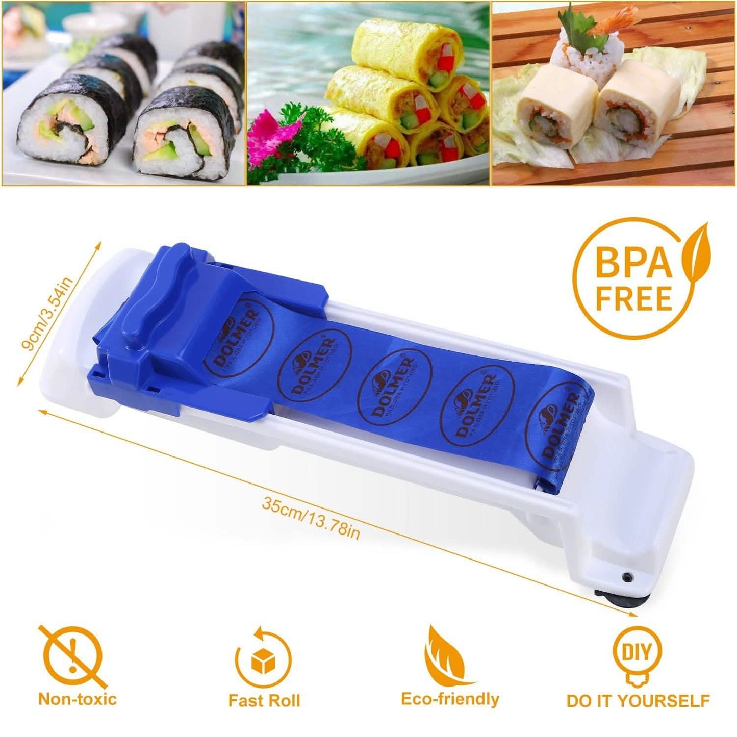 Sushi Fleischrolle Dolma Gemüse
