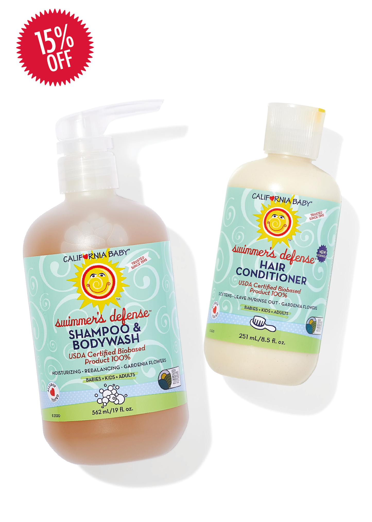 Swimmer's Defense™ Shampoo + Spülung Bundle
