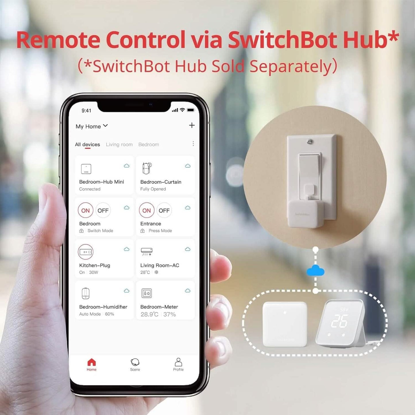 SwitchBot Intelligenter Schaltertaster