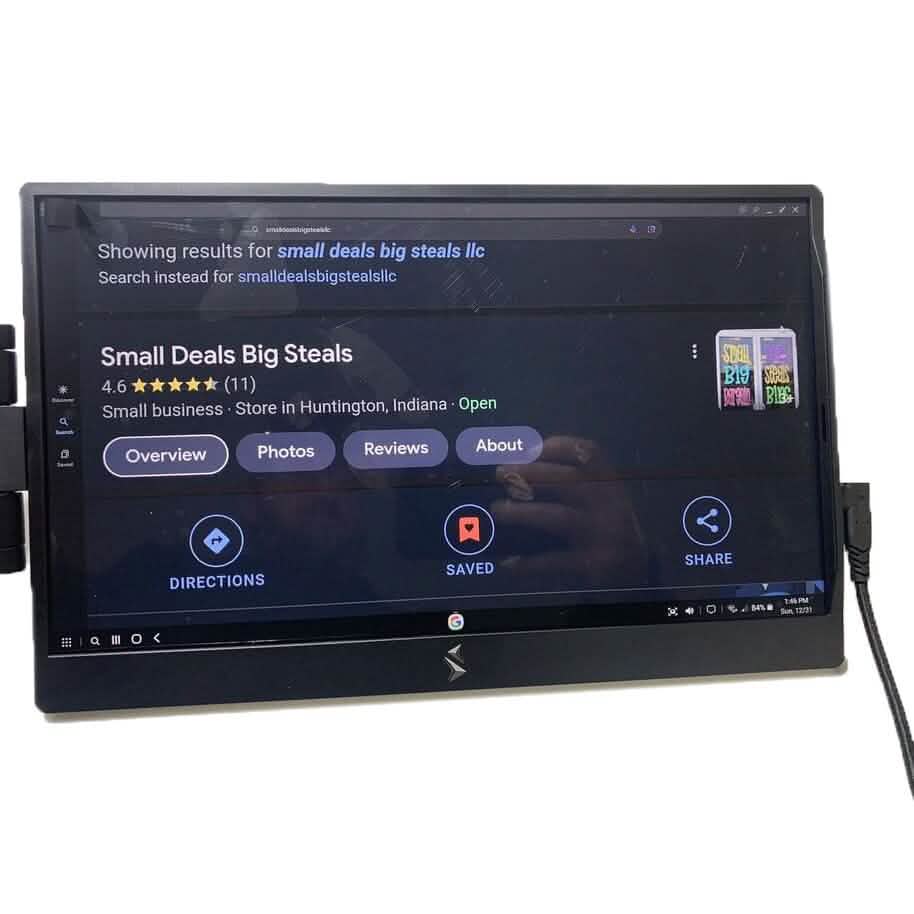 Swivel by Sidetrak 14 Zoll Full HD Portable Monitor (Generalüberholt)