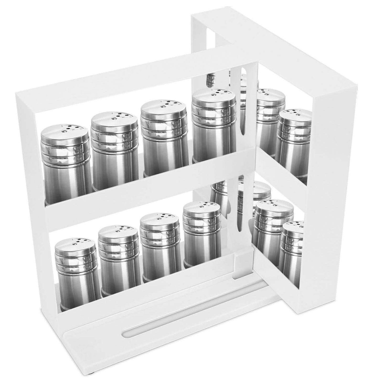Drehbarer Schrank-Organizer Drehbares Küchenregal Gewürz-Organizer