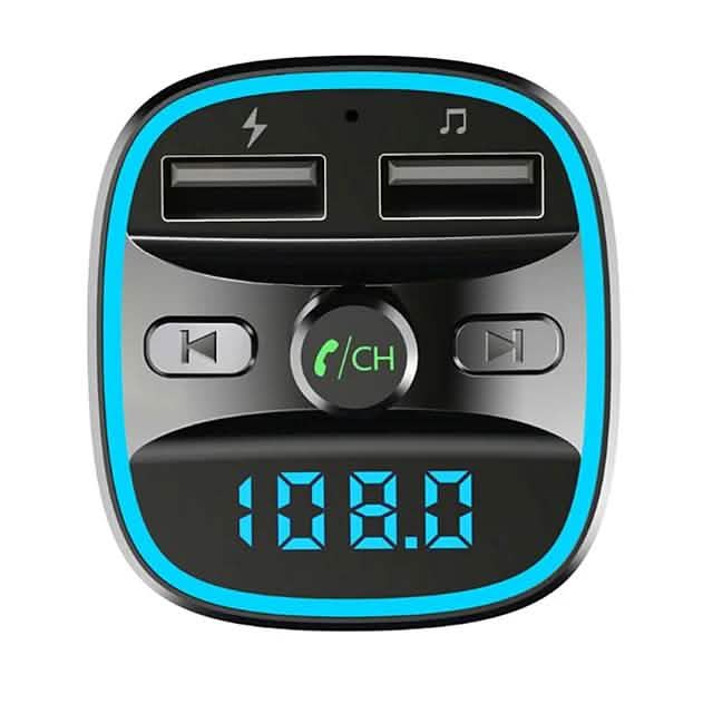 T25 Bluetooth 5.0 Auto-FM-Transmitter
