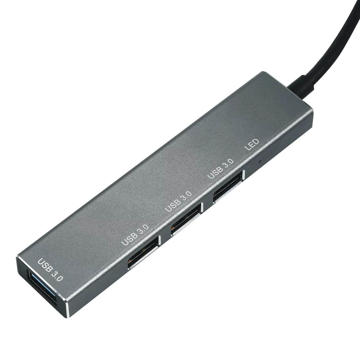 T304 4-in-1 Hub Typ C auf USB3.0*4 Intelligenter USB-Hub Multi-Port-Adapter