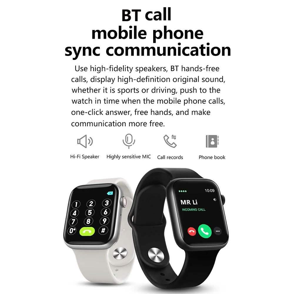 T55+ 1,75-Zoll-IPS-Touchscreen-Smart-Armband-Sportuhr