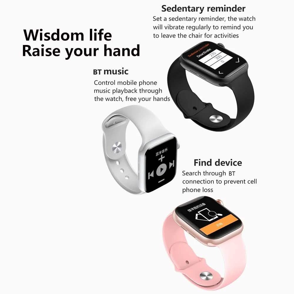 T55+ 1,75-Zoll-IPS-Touchscreen-Smart-Armband-Sportuhr