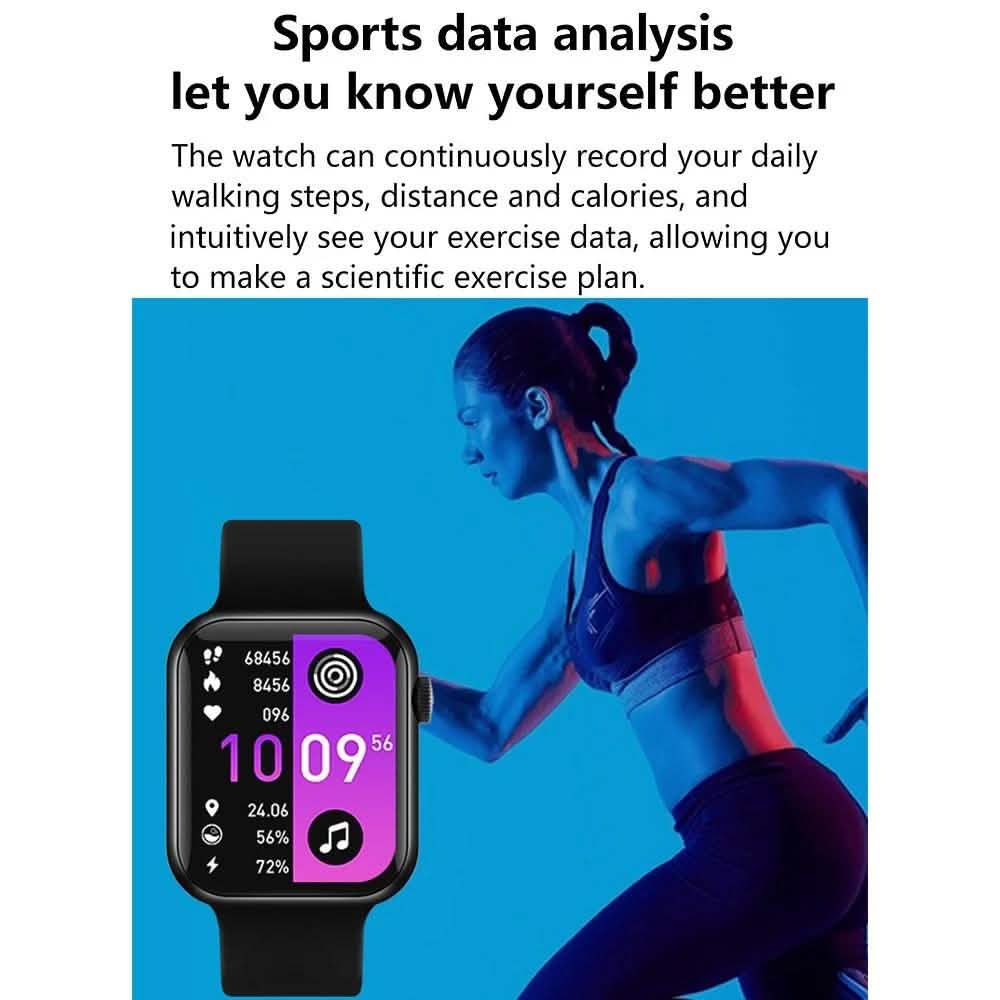 T55+ 1,75-Zoll-IPS-Touchscreen-Smart-Armband-Sportuhr