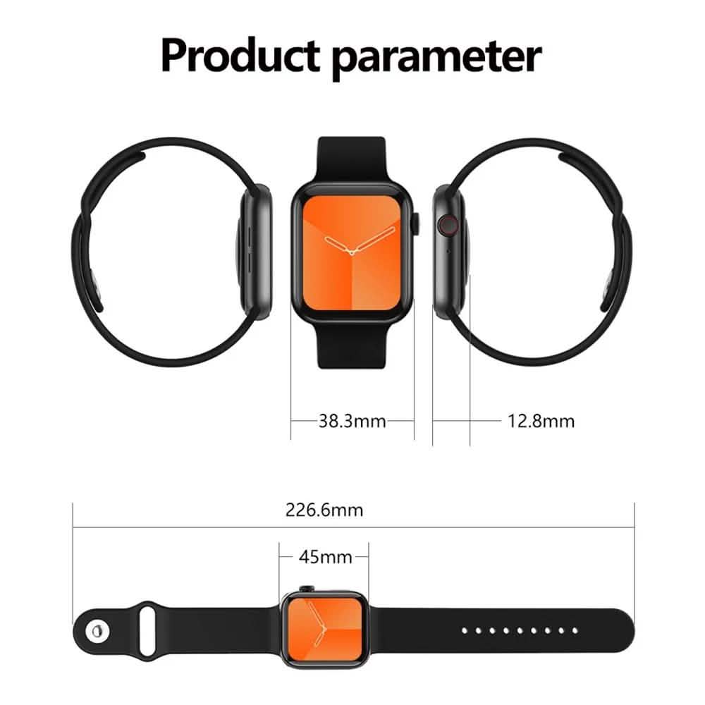 T55+ 1,75-Zoll-IPS-Touchscreen-Smart-Armband-Sportuhr