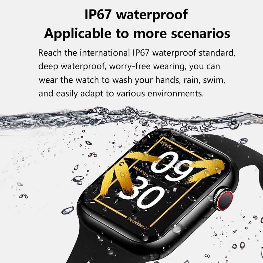 T55+ 1,75-Zoll-IPS-Touchscreen-Smart-Armband-Sportuhr