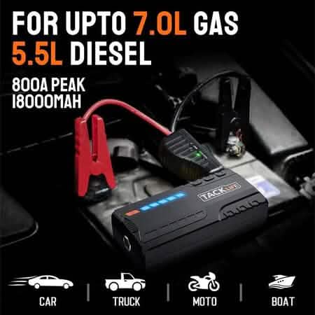 T6 800A Spitze 18000mAh Starthilfegerät