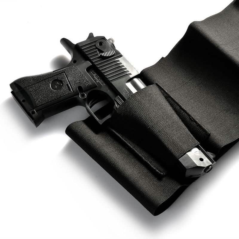 Taktisches elastisches Bauchband-Pistolenholster