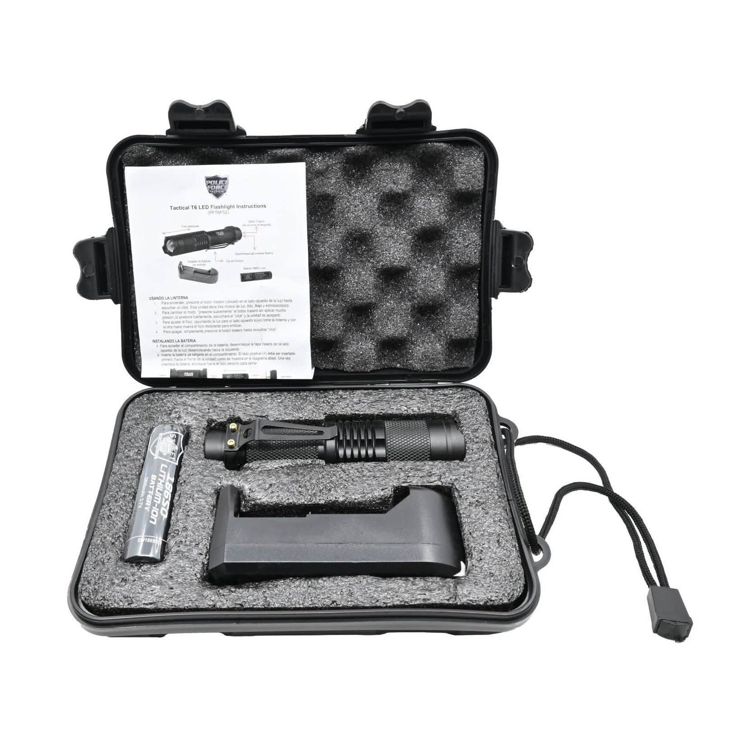 Taktische T6 LED-Taschenlampe