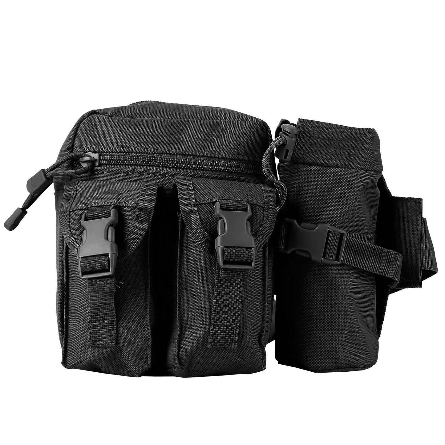 Taktische Hüfttasche Bauchtasche Gürteltasche mit Wasserflaschenhalter