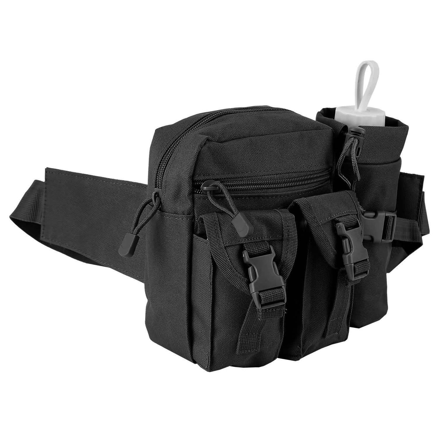 Taktische Hüfttasche Bauchtasche Gürteltasche mit Wasserflaschenhalter