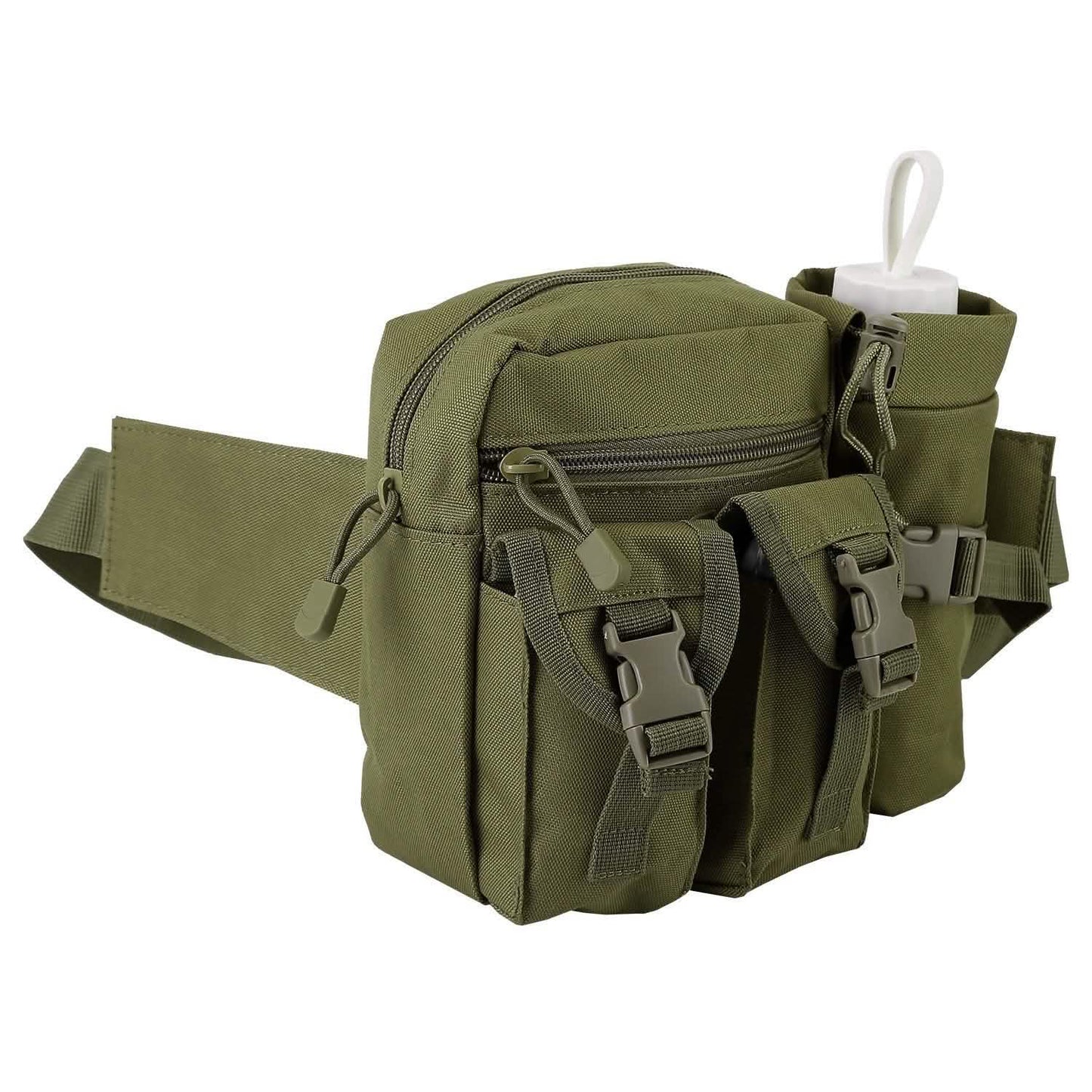 Taktische Hüfttasche Bauchtasche Gürteltasche mit Wasserflaschenhalter