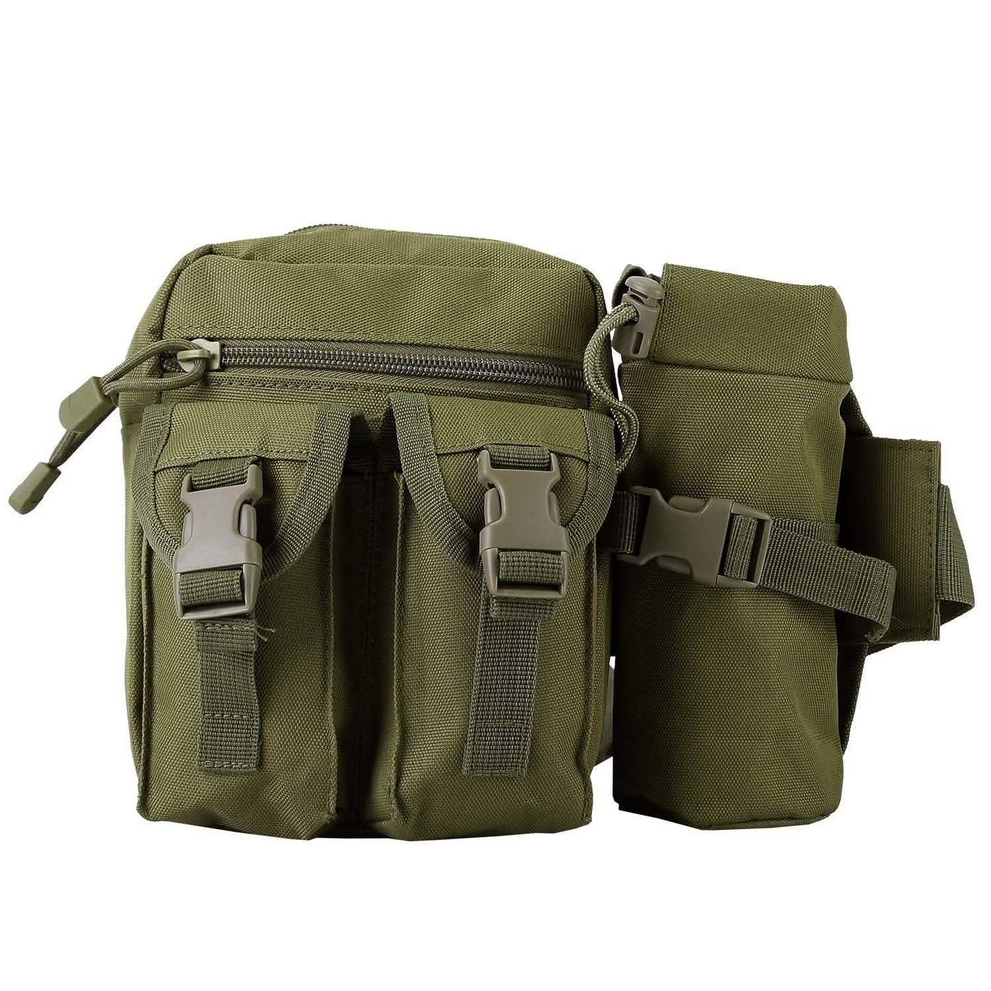 Taktische Hüfttasche Bauchtasche Gürteltasche mit Wasserflaschenhalter