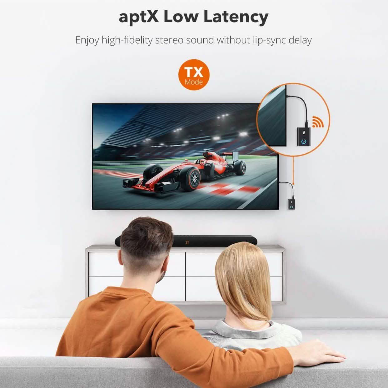 TaoTronics Bluetooth 5.0 Sender und Empfänger