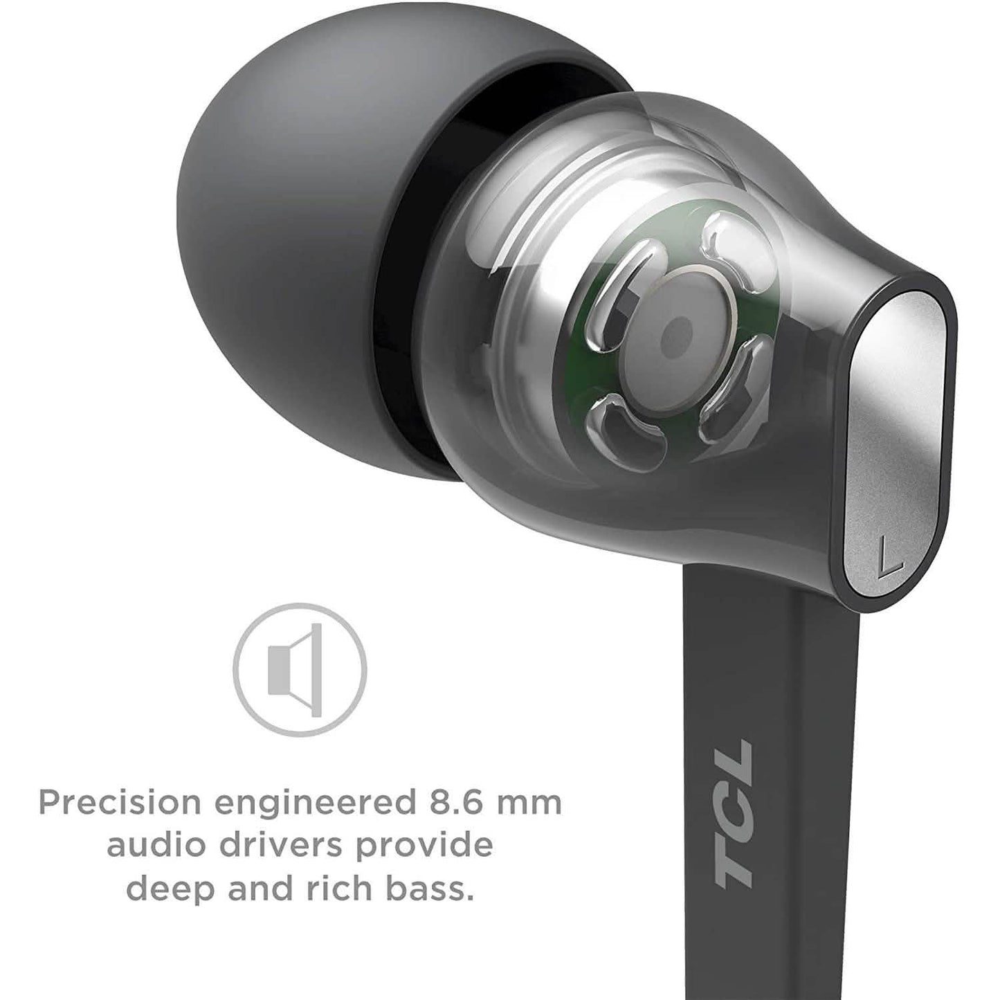 TCL MTRO100BT Kabellose In-Ear Kopfhörer Geräuschisolierende Bluetooth Kopfhörer (Generalüberholt)