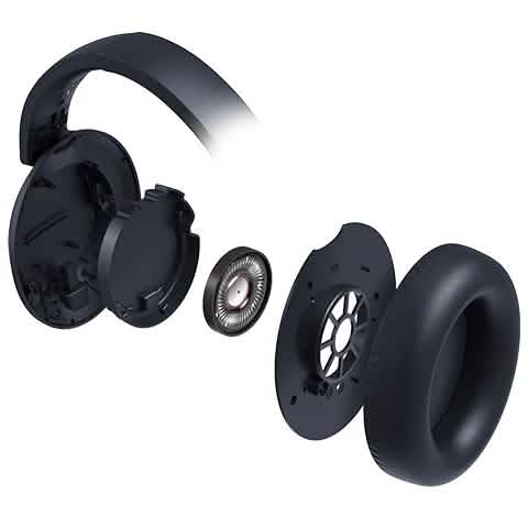 TCL On-Ear Noise-Cancelling Hi-Res Wireless-Kopfhörer mit integriertem Mikrofon
