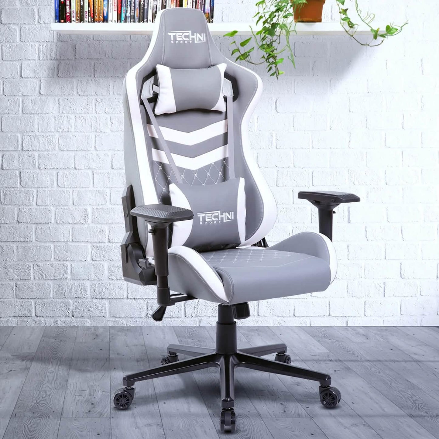 Techni Sport Ergonomischer Gaming-Stuhl mit hoher Rückenlehne