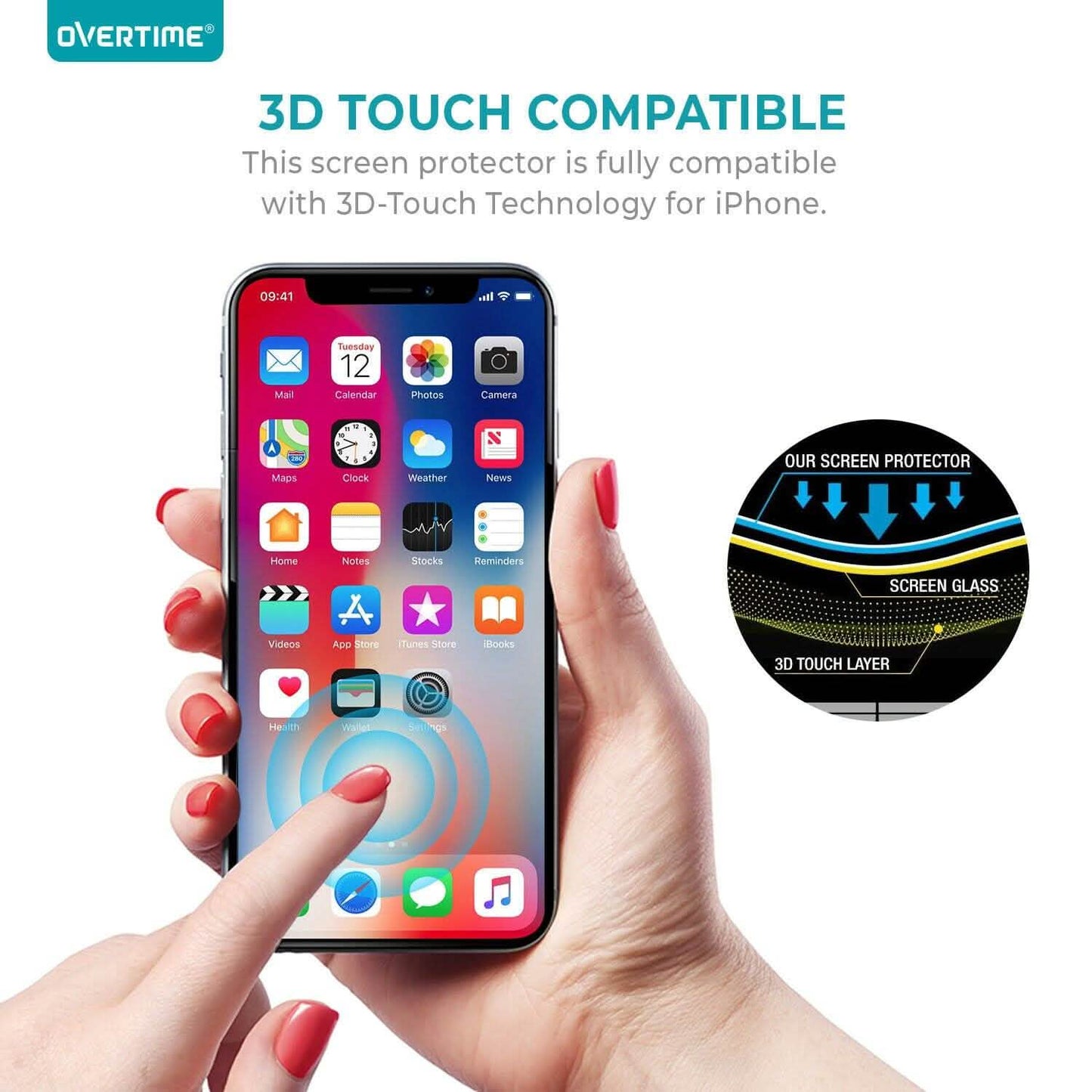 Panzerglas für iPhone 11 Pro, XS und X