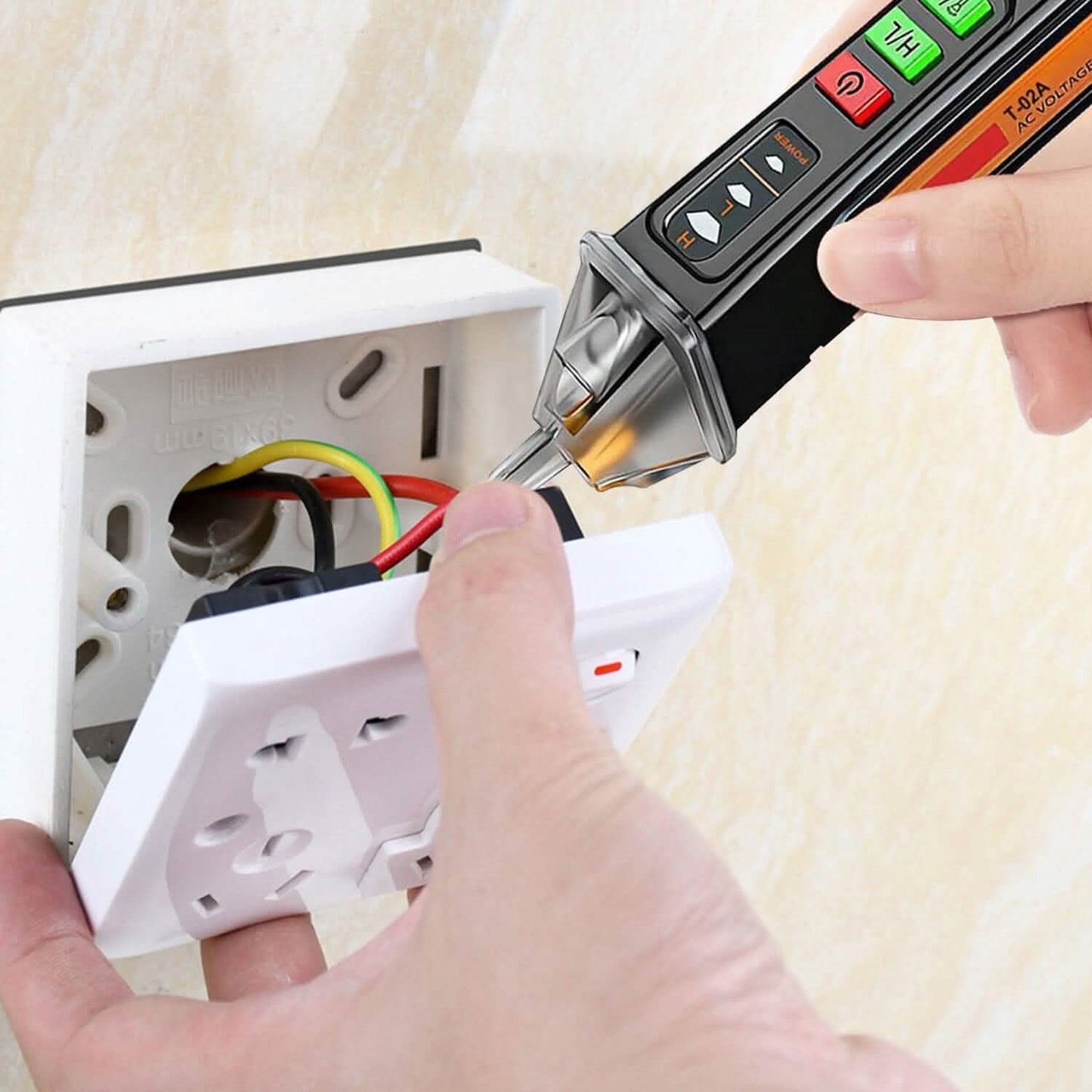 Prüfstift Stromkreisprüfer Dual-Bereich 12V/48V-1000V Bruchstellendetektor