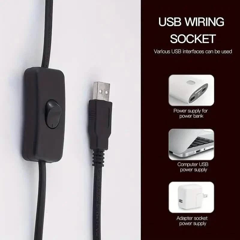 Die Gothic-Krähe-USB-Port-Lampe