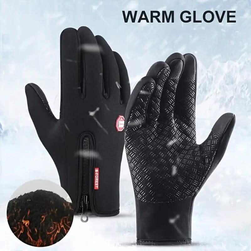 Thermisolierte, wasserdichte und rutschfeste Touchscreen-Handschuhe