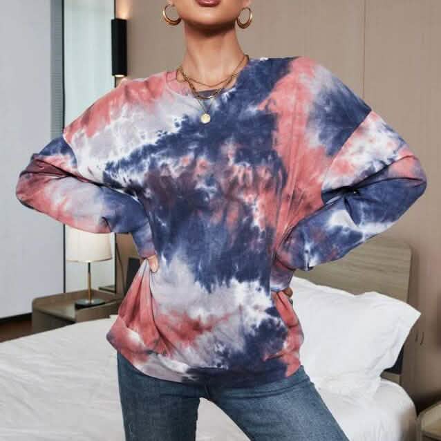 Tie-Dye Oversized Sweatshirt