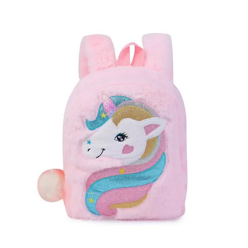 Tie-Dye Stoff Einhorn Umhängetasche für Mädchen