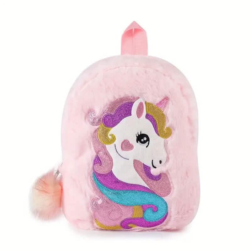 Tie-Dye Stoff Einhorn Umhängetasche für Mädchen