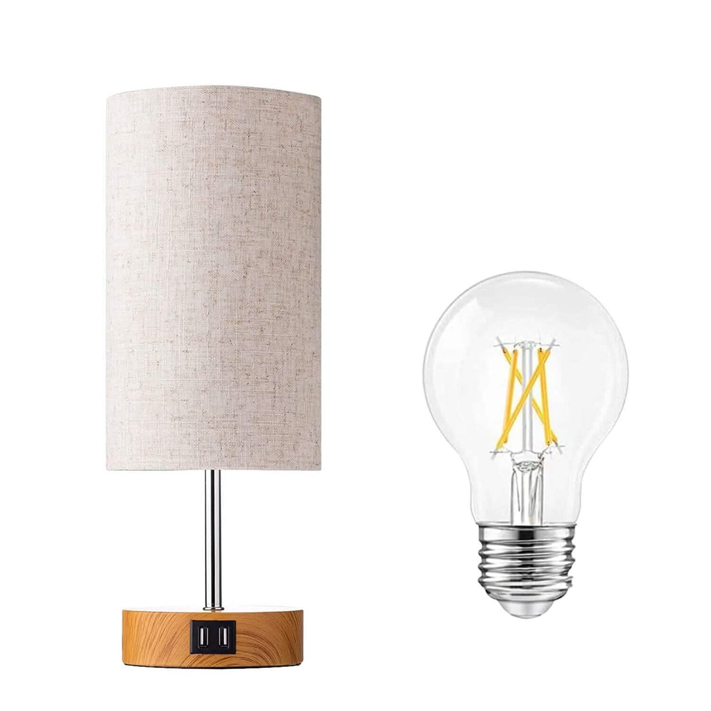 Touch Control Tischlampe 3-Wege Dimmbare Nachttischlampe