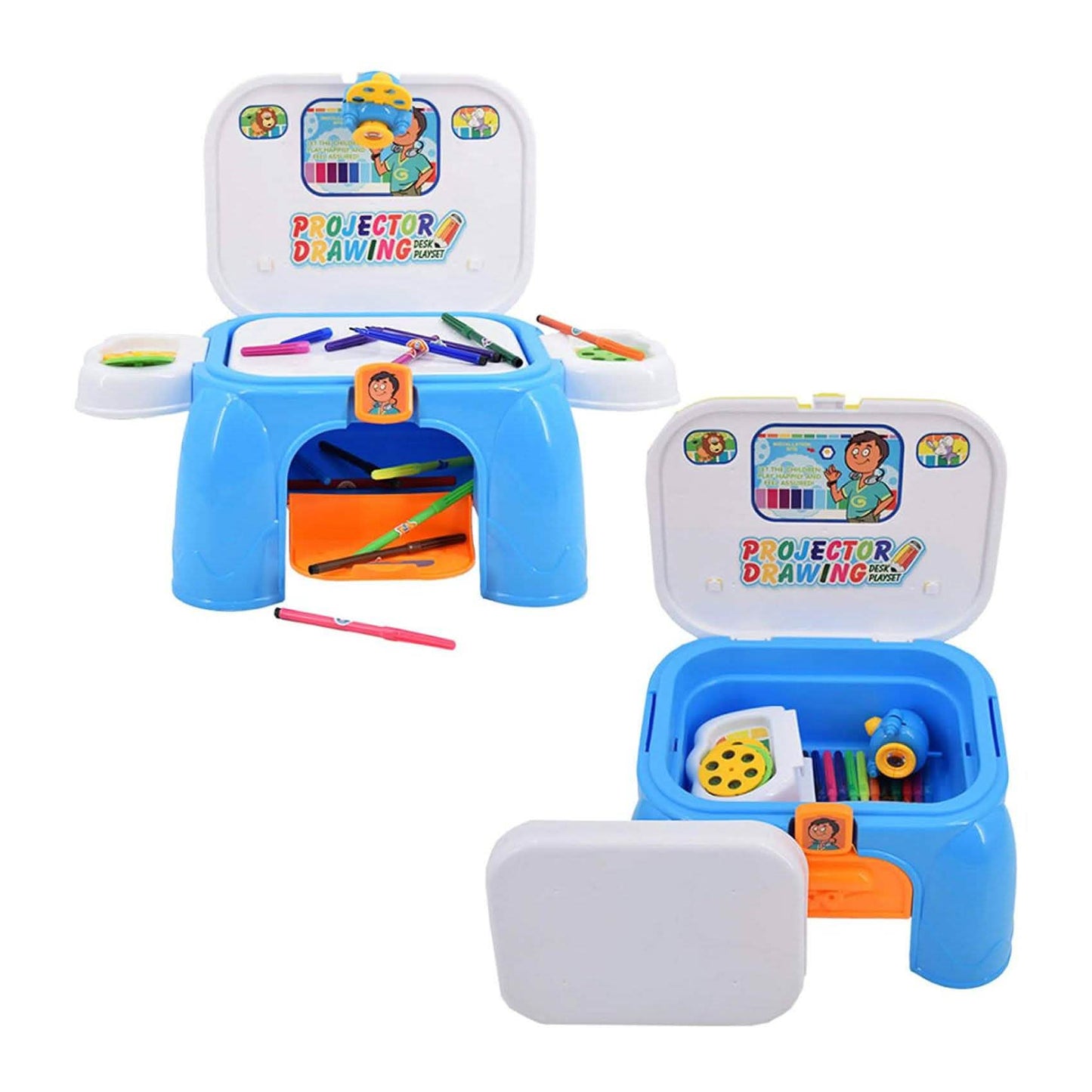 Toy Chef Kinderprojektor Magnetische Zeichentafel für Kleinkinder