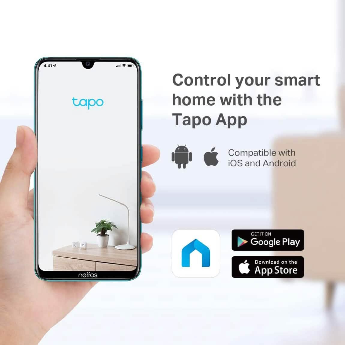 TP-Link Tapo 1080P Überwachungskamera für Innenbereiche als Babyphone (Generalüberholt)