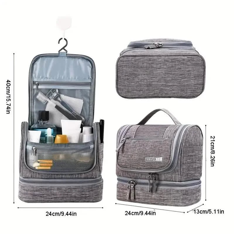 Kulturtasche mit Aufhängehaken