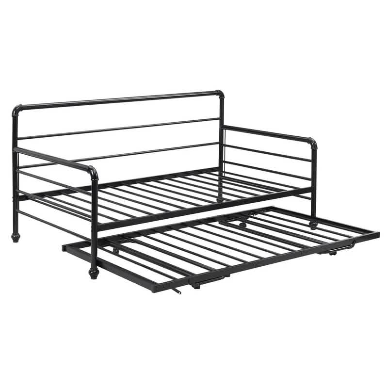 Einzel-Tagesbett mit ausziehbarem Unterbett