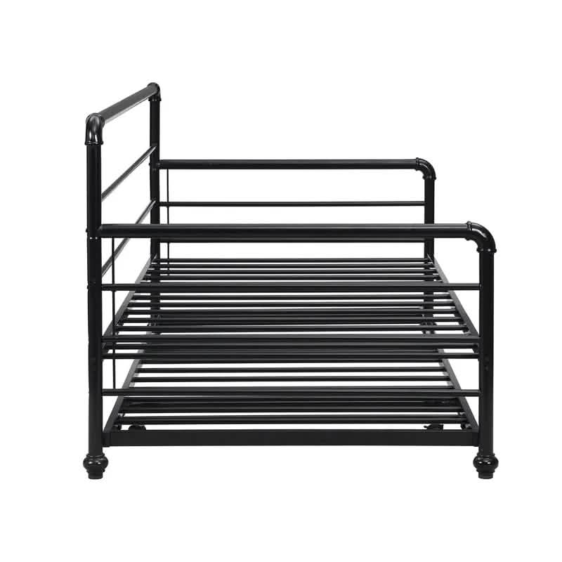 Einzel-Tagesbett mit ausziehbarem Unterbett