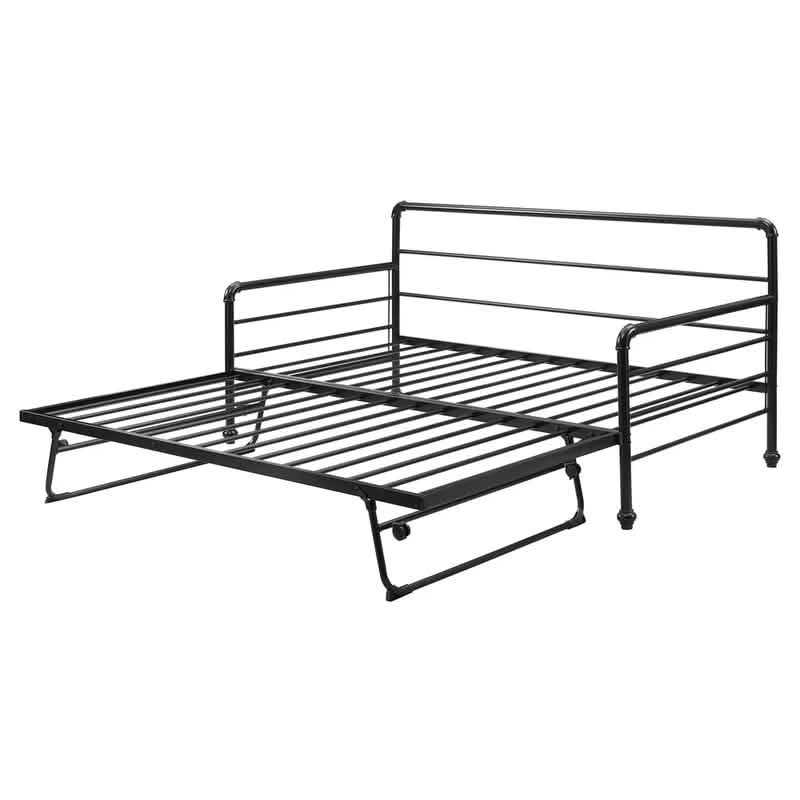 Einzel-Tagesbett mit ausziehbarem Unterbett