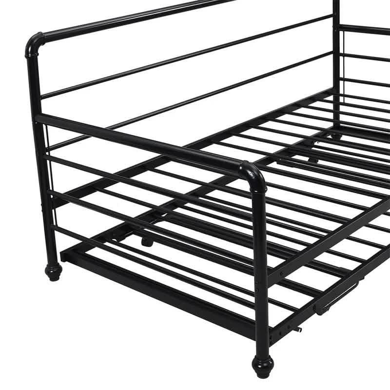 Einzel-Tagesbett mit ausziehbarem Unterbett