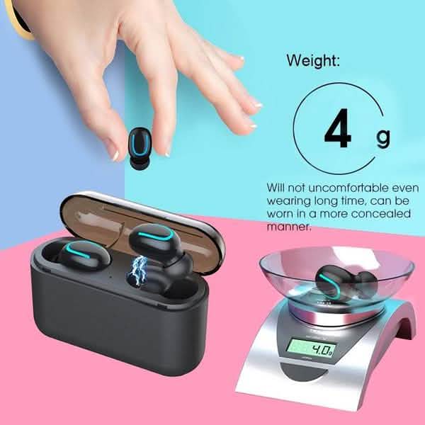 TWS Bluetooth 5.0 Sport-Stereo-Touch-Control-In-Ear-Kopfhörer mit Ladecase