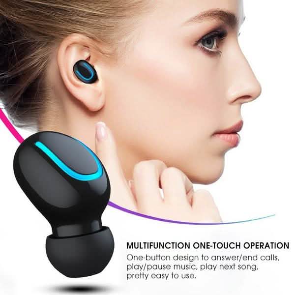 TWS Bluetooth 5.0 Sport-Stereo-Touch-Control-In-Ear-Kopfhörer mit Ladecase