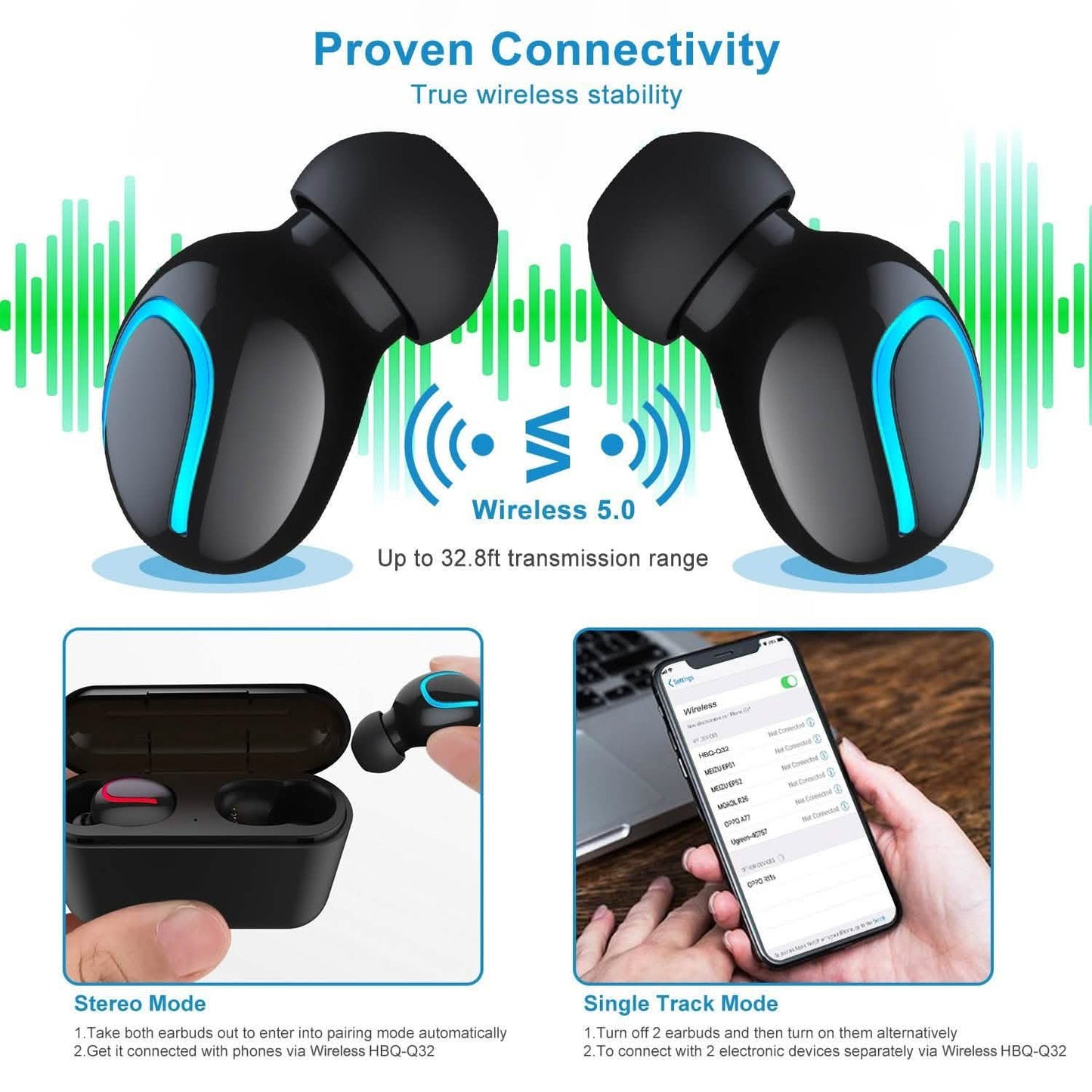 TWS Wireless 5.0 Kopfhörer