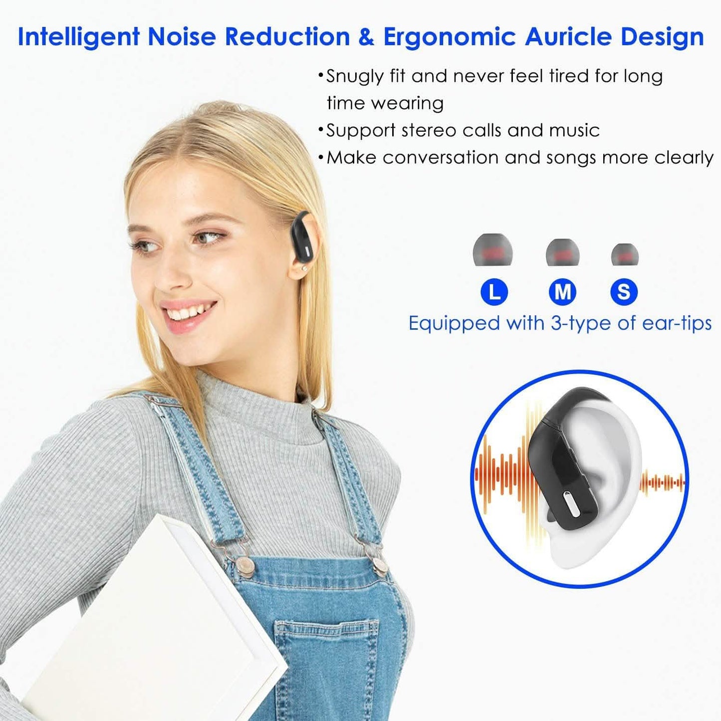 TWS Wireless 5.0 In-Ear Stereo-Kopfhörer