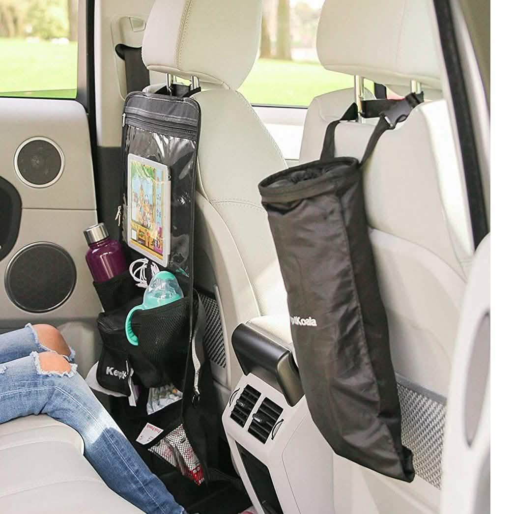 Ultimativer Auto-Rücksitz-Organizer mit Tabletfach und Getränkehalter