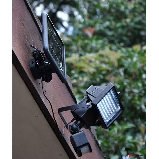 Ultraheller Solar-Bewegungsmelder-Fluter mit 60 LEDs