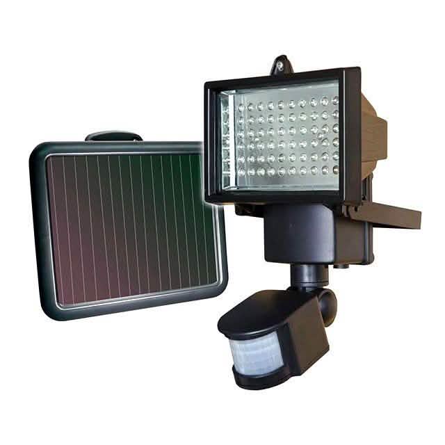 Ultraheller Solar-Bewegungsmelder-Fluter mit 60 LEDs