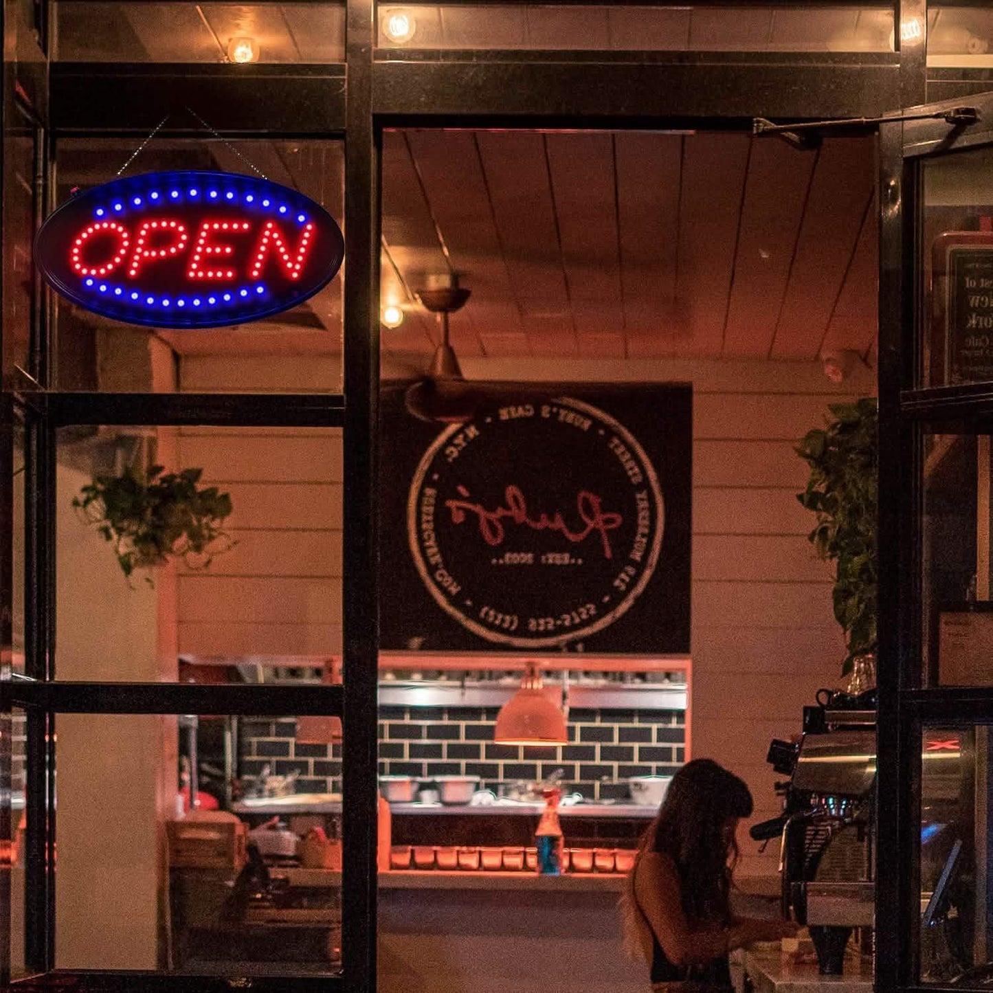 Ultrahelle LED Neon Open-Schild