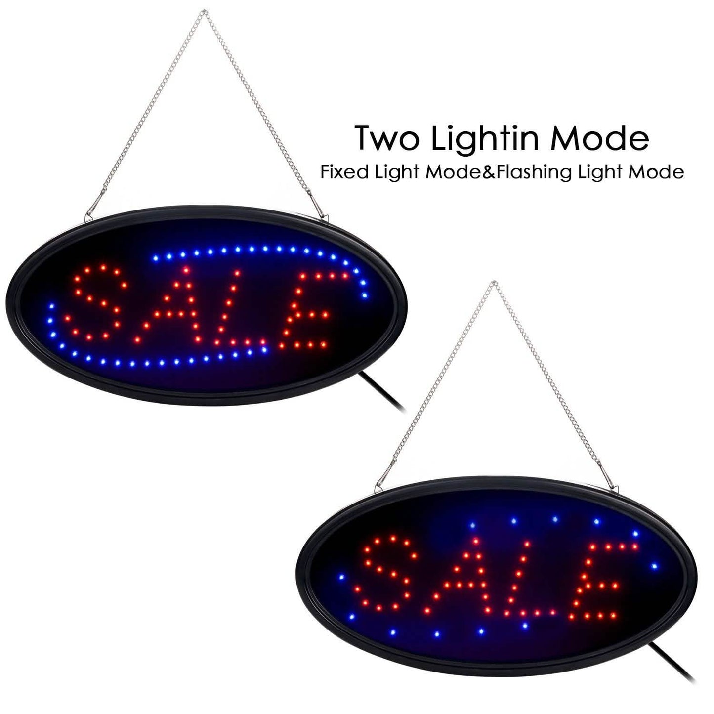 Ultra Helles Open Schild Neon LED Licht Animierte Bewegung Blitz Business Werbetafel