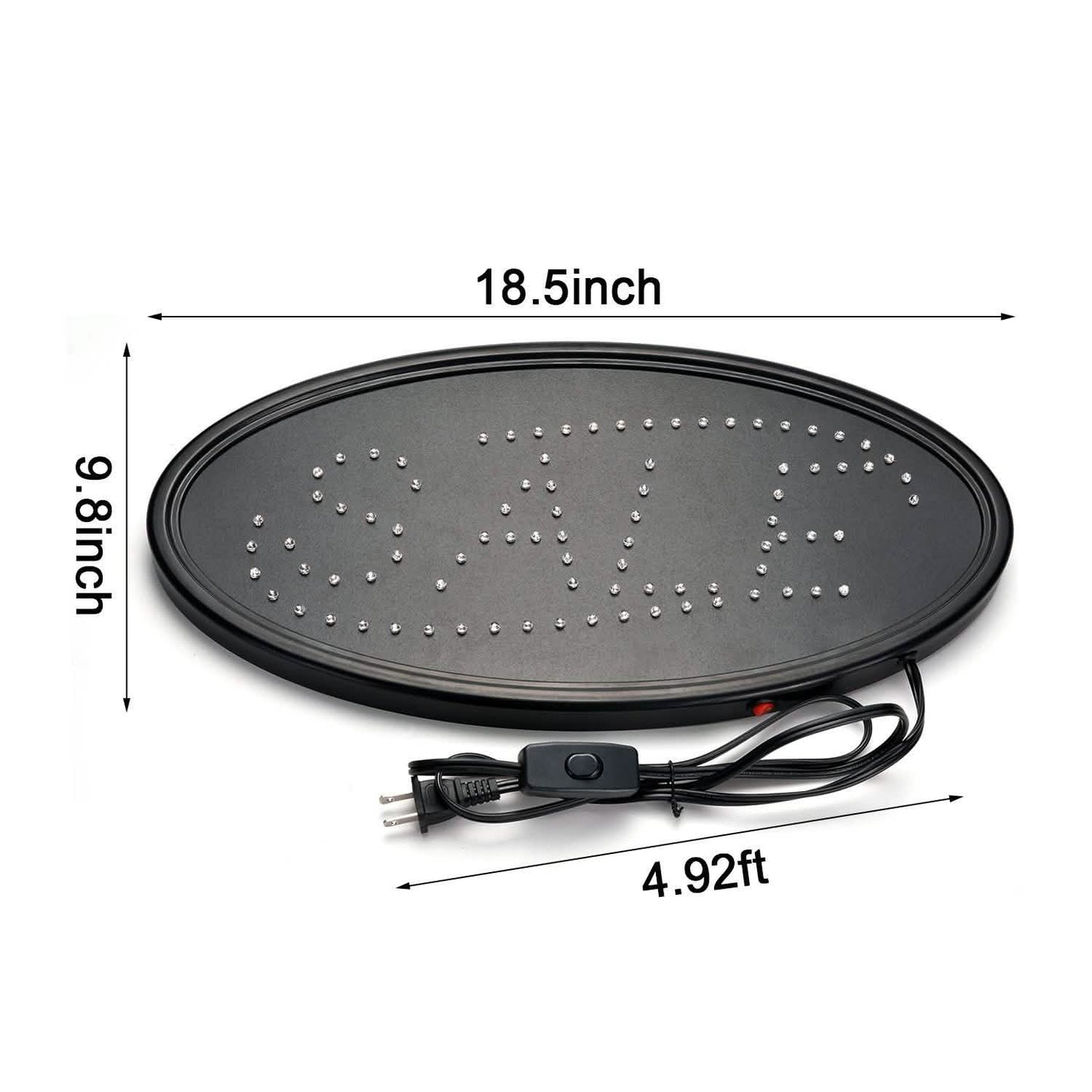 Ultra Helles Open Schild Neon LED Licht Animierte Bewegung Blitz Business Werbetafel