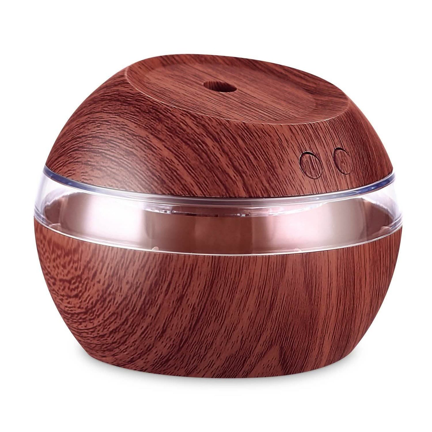 Ultraschall-Aroma-Diffusor aus Holzmaserung
